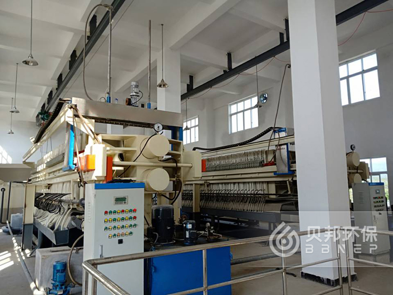 Hydraulic Plate Machinery Filter Press For Wastewater