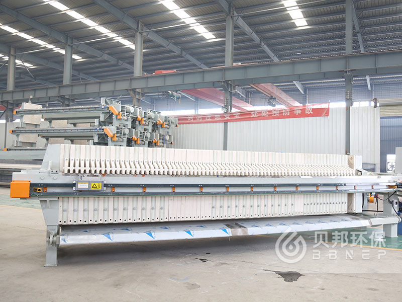 Hydraulic Plate Frame Filter Press With Plc Control