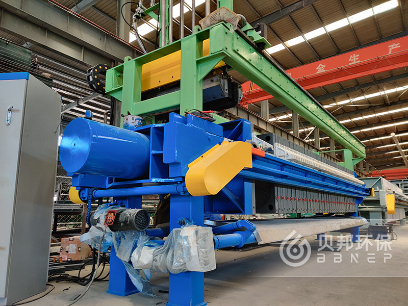 Plate And Frame Mechanical Pressure Type Filter Machine