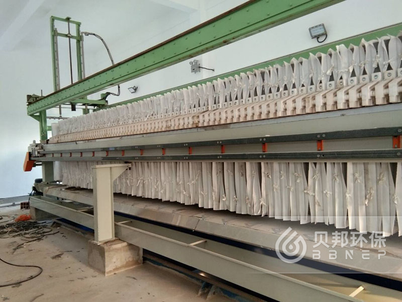 Filter Press With Pp Filter Plate Used In Chemical Industry