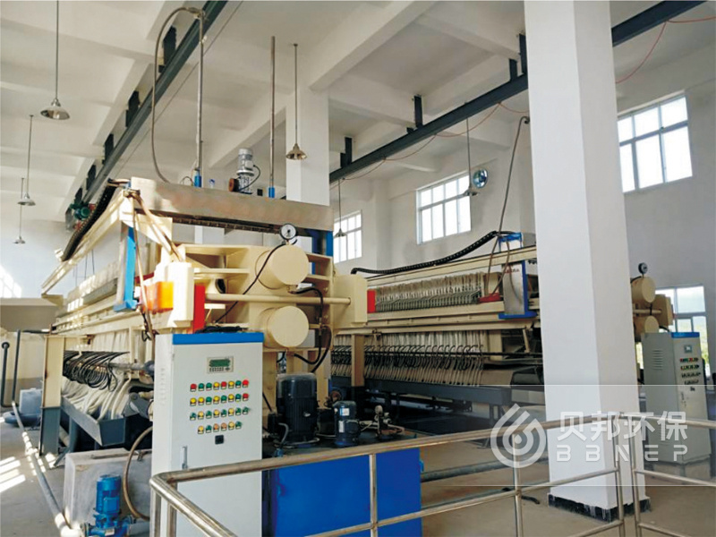 Working principle of filter press